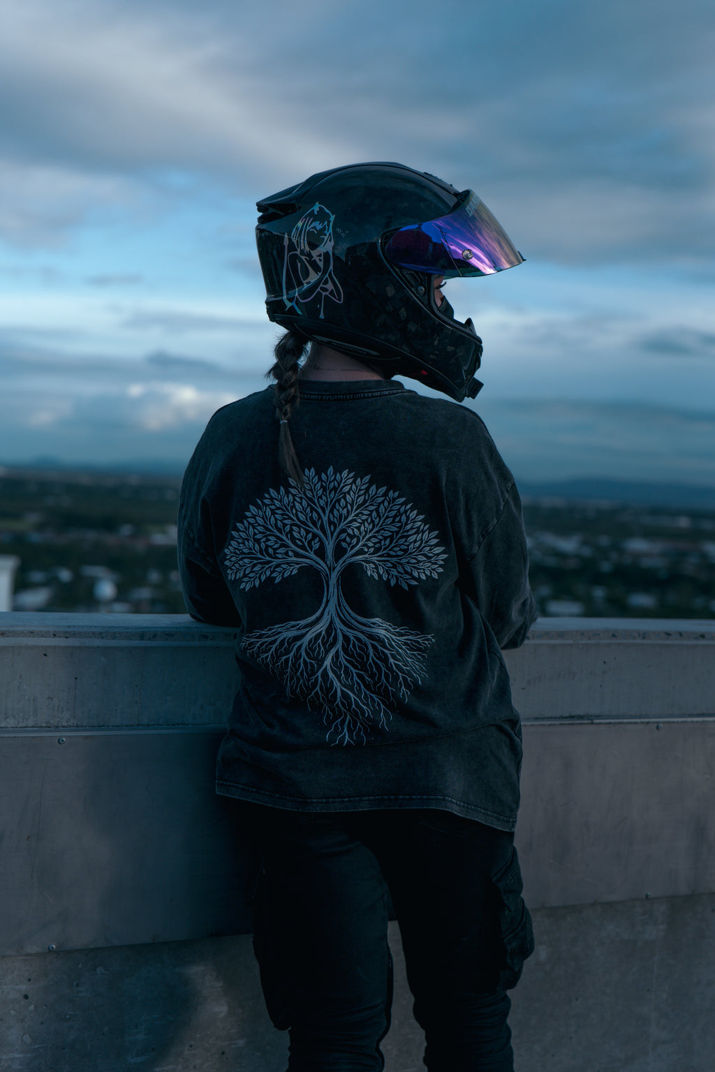 ORIGIN TREE - Oversize Long Sleeve T-Shirt