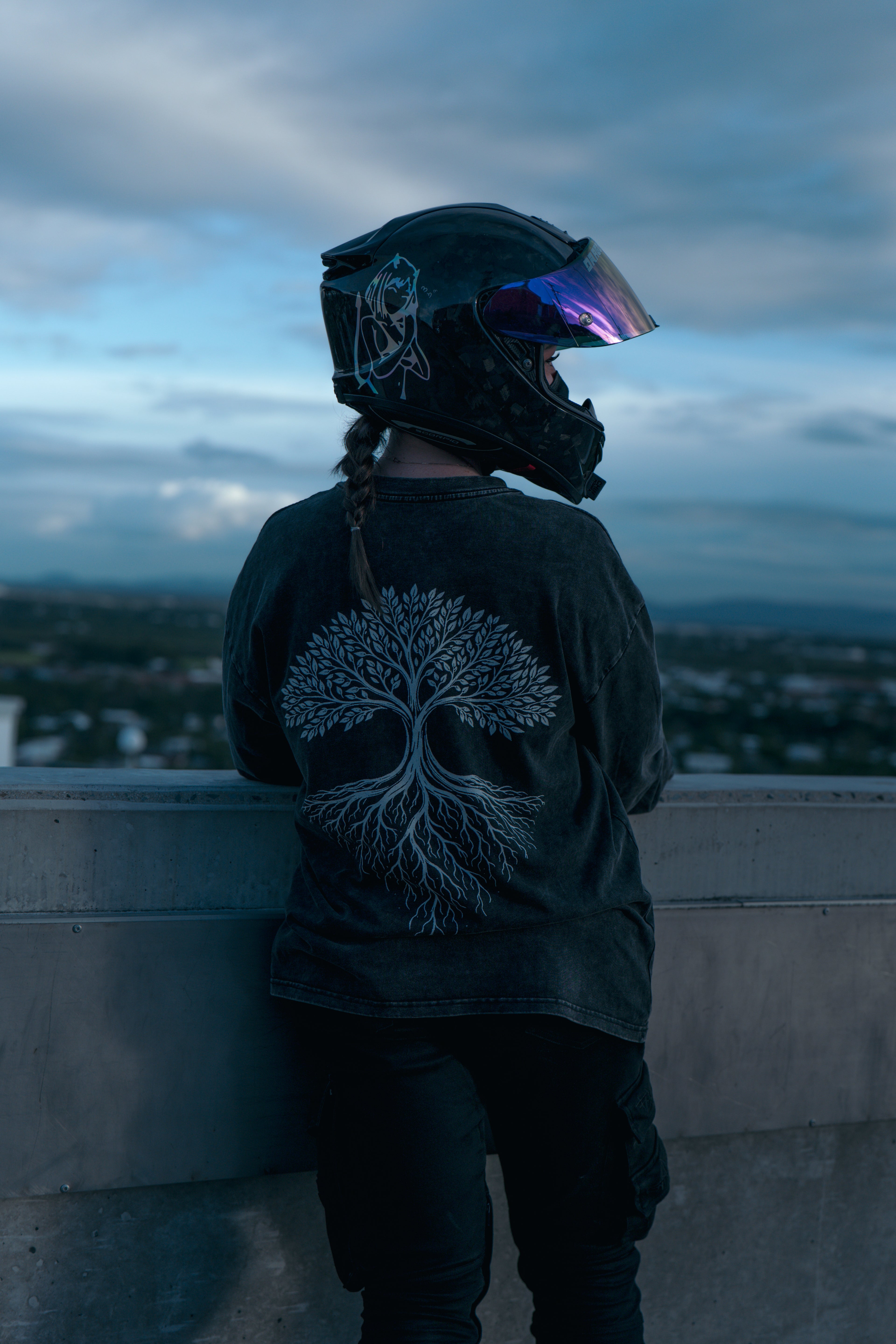 ORIGIN TREE - Oversize Long Sleeve T-Shirt